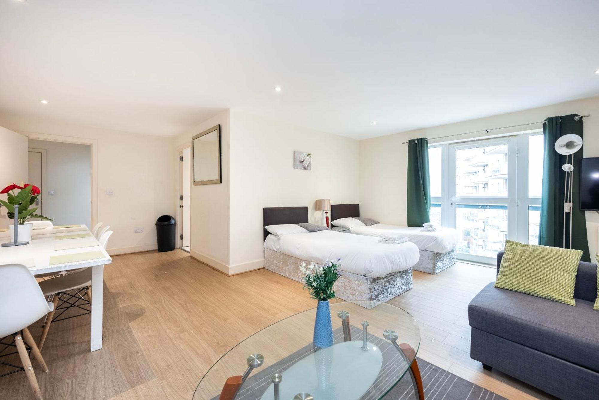 Heads On Bed - Docklands Canary Wharf Excel Appartamento Londra