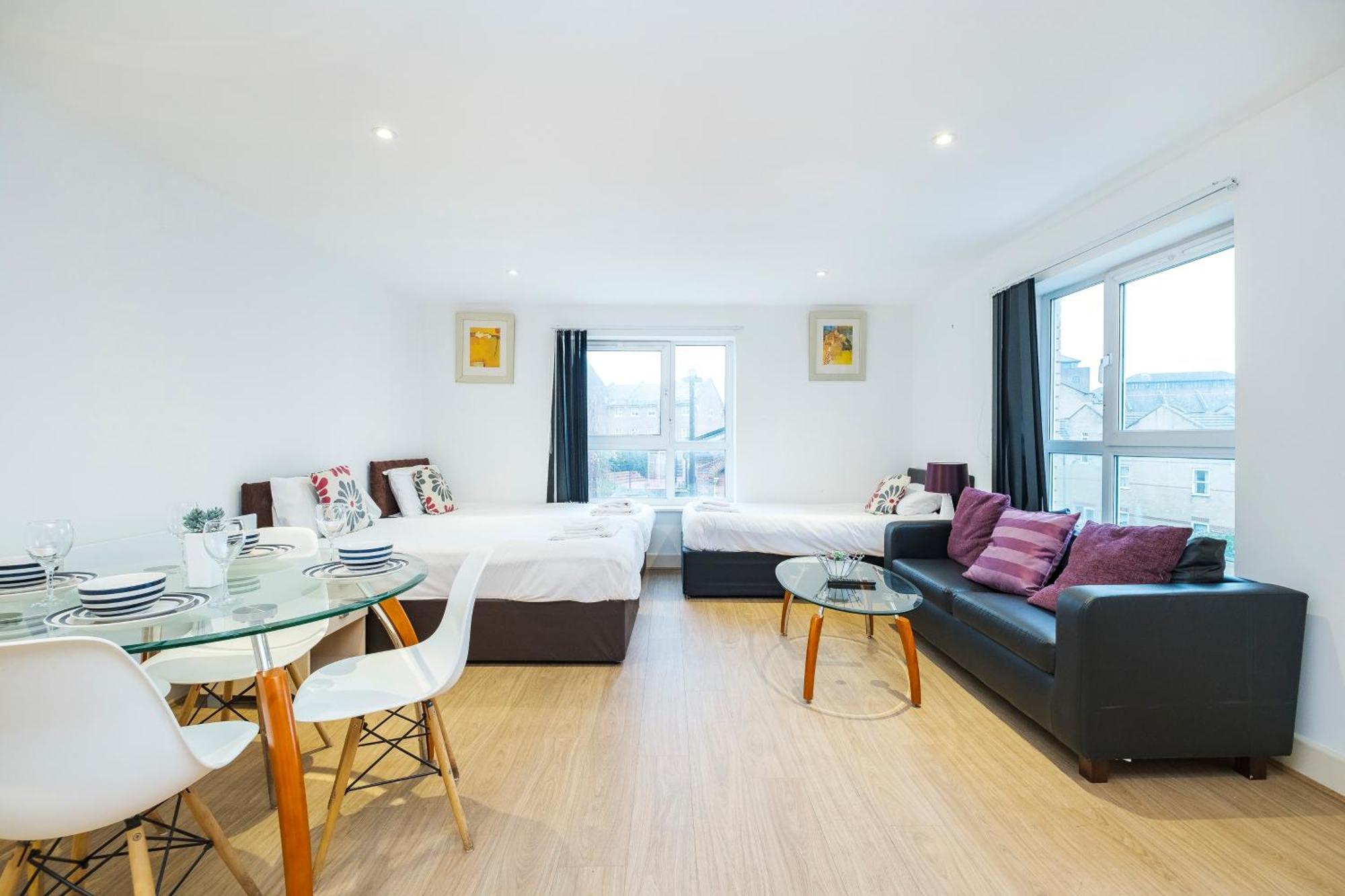Appartamento Heads On Bed - Docklands Canary Wharf Excel Londra